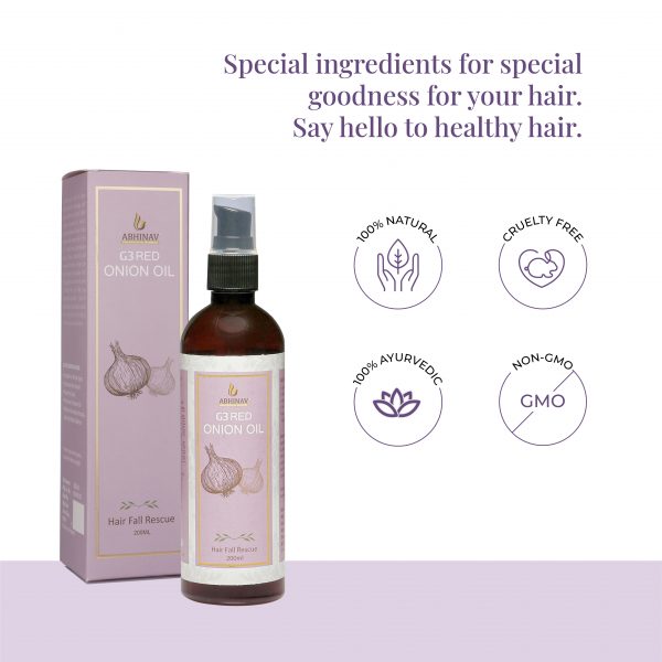 Ayurvedic G3 Onion Oil